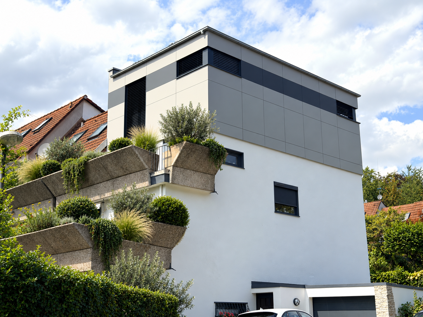 Aufgestocktes Wohnhaus in Wuppertal