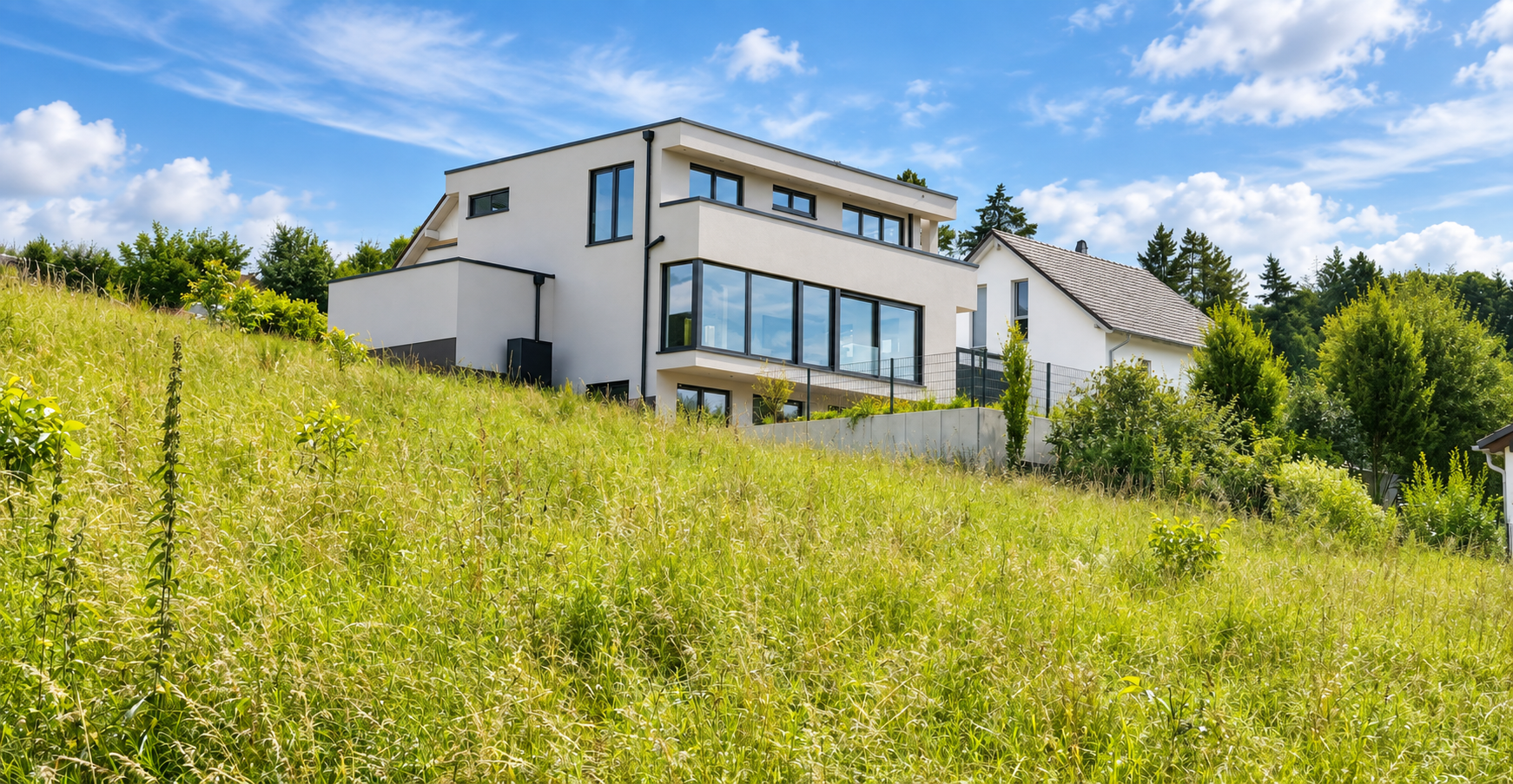 Wohnhaus Bad Breisig aus der Talperspektive