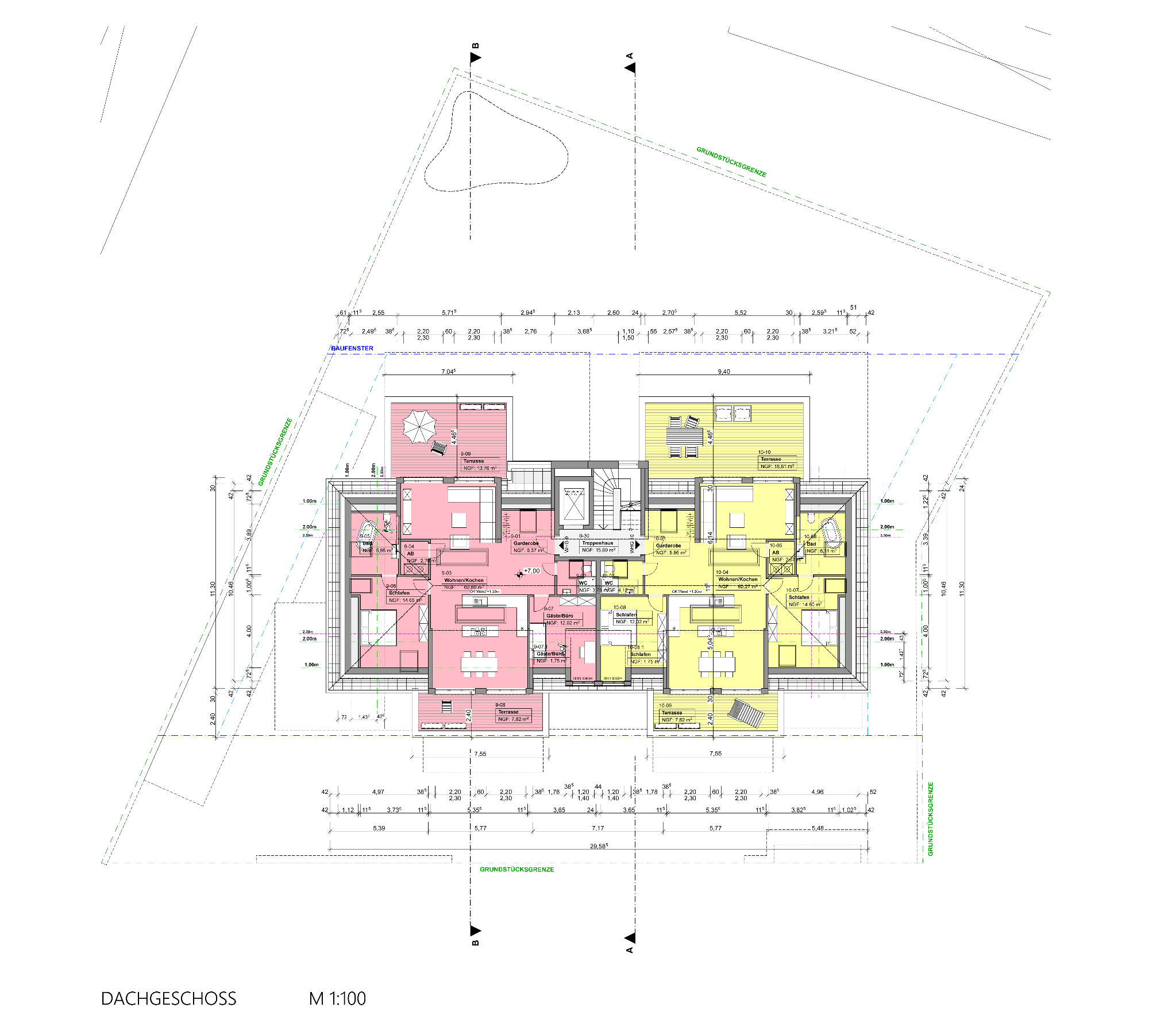 Grundriss Dachgeschoss